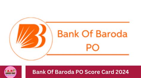 Bank of Baroda PO CutOff 2024 & Result Release .